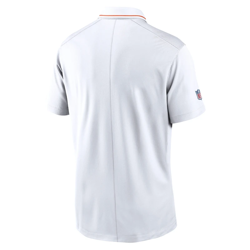 Men's Nike White Cincinnati Bengals Sideline Victory Performance Polo