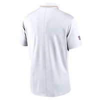 Men's Nike White Cincinnati Bengals Sideline Victory Performance Polo