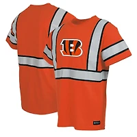 Men's Orange Cincinnati Bengals Safety Heavyweight T-Shirt