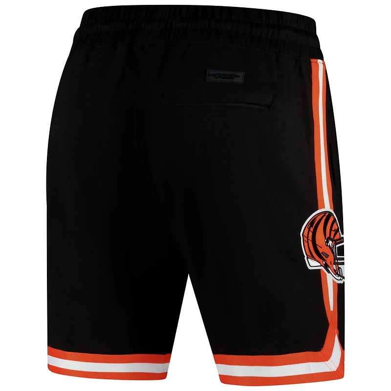 Short classique en chenille Pro Standard noir des Bengals de Cincinnati pour hommes