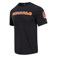 Men's Pro Standard Black Cincinnati Bengals Classic Chenille T-Shirt