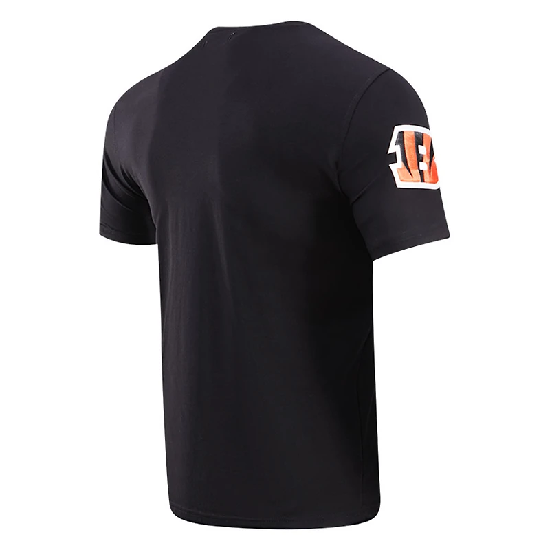 Men's Pro Standard Black Cincinnati Bengals Classic Chenille T-Shirt