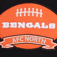 Men's Pro Standard Black Cincinnati Bengals Crest Emblem Pullover Sweatshirt