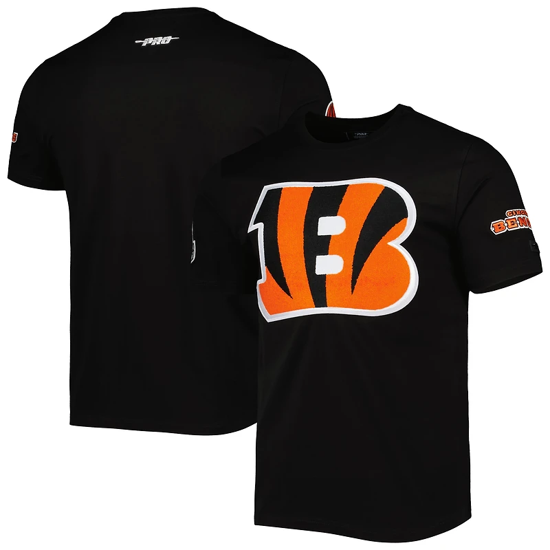 T-shirt Pro Standard Cincinnati Bengals Mash Up pour homme noir