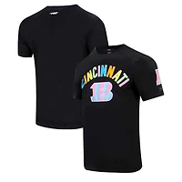 T-shirt graphique néon Pro Standard noir pour homme des Bengals de Cincinnati