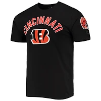 T-shirt slim à poils classiques de l'équipe des Bengals Cincinnati Pro Standard noir pour hommes