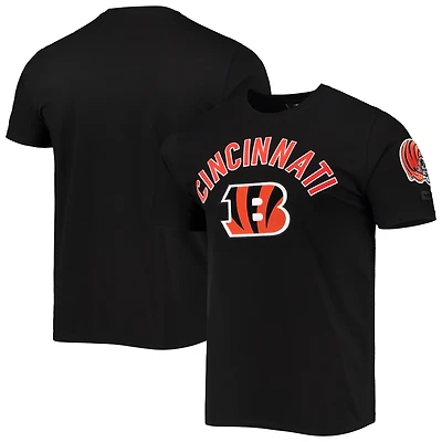 T-shirt slim à poils classiques de l'équipe des Bengals Cincinnati Pro Standard noir pour hommes