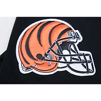 T-shirt à capuche Pro Standard Ja'Marr Chase pour hommes, noir, nom et numéro du joueur des Bengals de Cincinnati