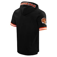 T-shirt à capuche Pro Standard Joe Burrow pour hommes, noir, nom et numéro du joueur des Bengals de Cincinnati