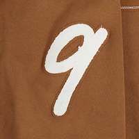 Pull ras du cou Pro Standard #9 Joe Burrow Brown pour homme des Bengals de Cincinnati