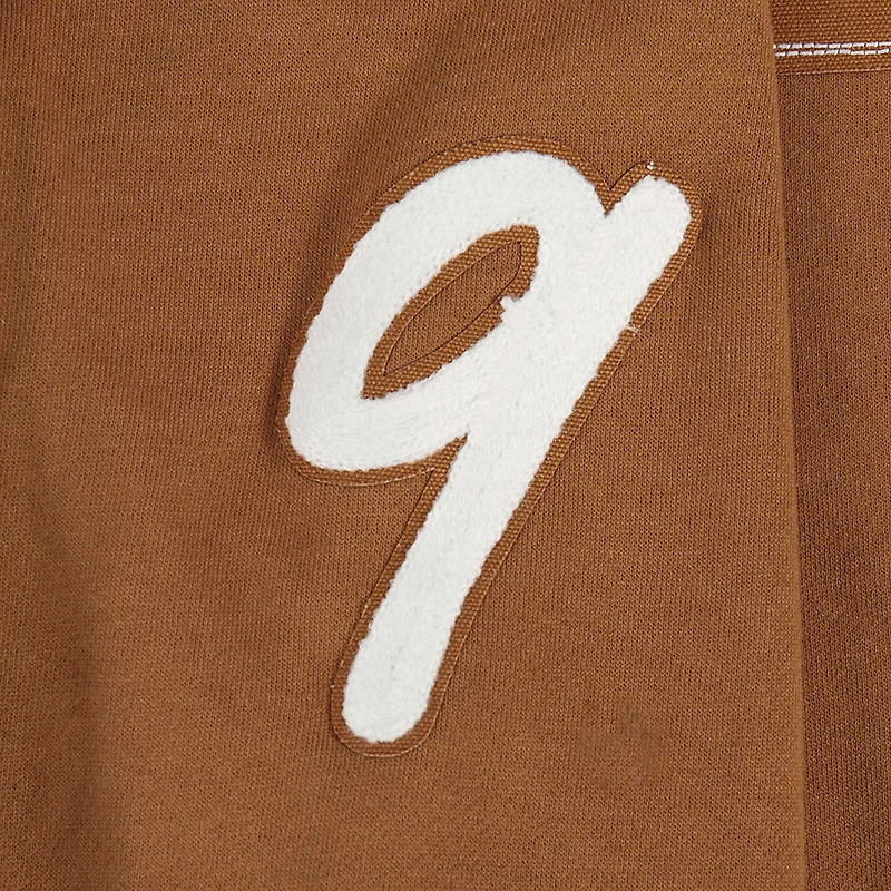 Pull ras du cou Pro Standard #9 Joe Burrow Brown pour homme des Bengals de Cincinnati