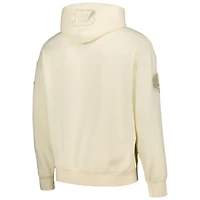 Sweat à capuche Pro Standard Joe Burrow crème pour hommes, nom et numéro du joueur des Bengals de Cincinnati