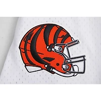 Men's Pro Standard Joe Burrow Cincinnati Bengals Mesh Baseball Button-Up T-Shirt