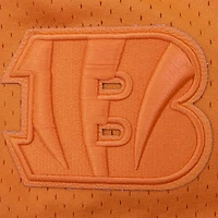 Men's Pro Standard Orange Cincinnati Bengals Triple Tonal Mesh Button-Up Shirt