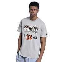 Lot de deux t-shirts à logo Cincinnati Bengals Starter pour homme, noir et gris