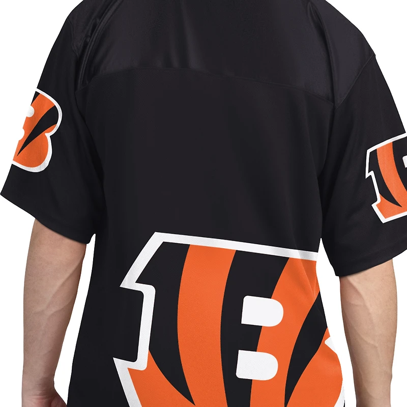 Men's Starter Black/White Cincinnati Bengals Short Sleeve & Long T-Shirt Combo Pack