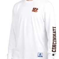 Men's Starter Black/White Cincinnati Bengals Short Sleeve & Long T-Shirt Combo Pack