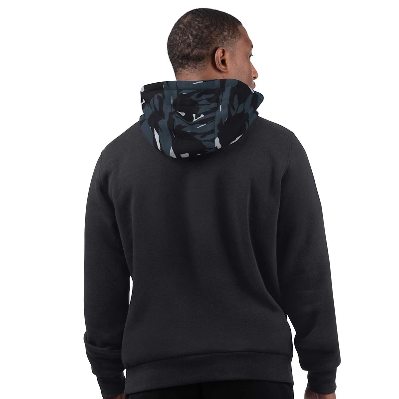Men's Starter Black Cincinnati Bengals Thursday Night Gridiron Pullover Hoodie