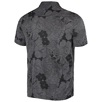 Men's Tommy Bahama Black Cincinnati Bengals Miramar Blooms Polo
