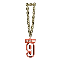 MOJO Joe Burrow Cincinnati Bengals Joueur Fan Chaîne Collier
