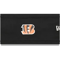Bandeau d'entraînement officiel New Era Cincinnati Bengals COOLERA noir