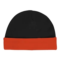 Ensemble body, bavoir et bonnet en tricot pour nouveau-né bébé Cincinnati Bengals Dynamic Duo
