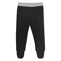 Ensemble 3 pièces avec body à manches longues, pantalon et bonnet en tricot revers Little Champ des Bengals de Cincinnati pour nouveau-nés nourrissons