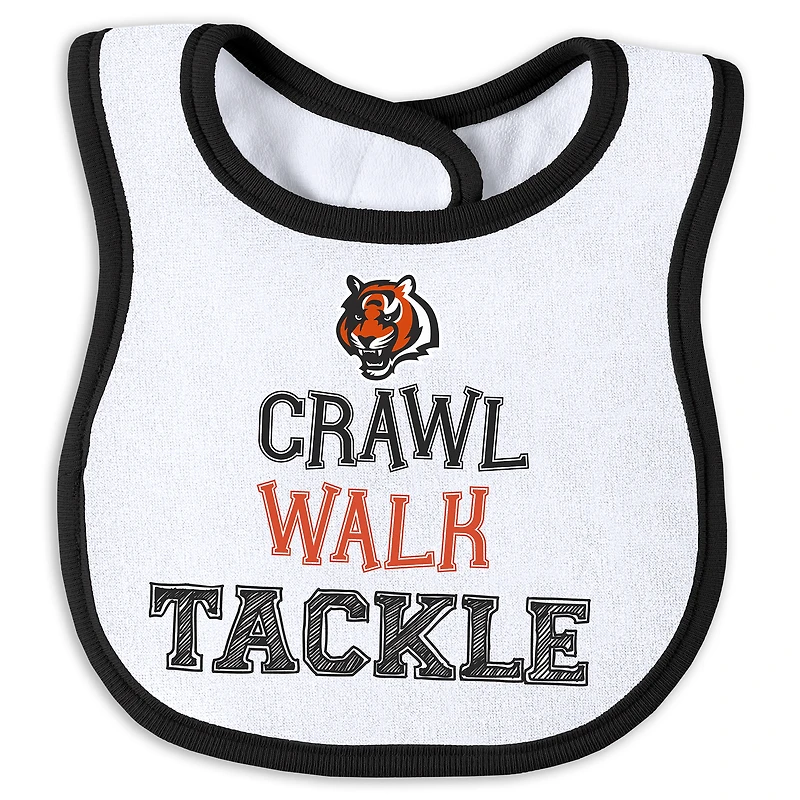 Newborn & Infant WEAR by Erin Andrews Cincinnati Bengals Sleep Play Set