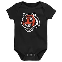 Ensemble 3 pièces pour nouveau-né Outerstuff Cincinnati Bengals Little Tike