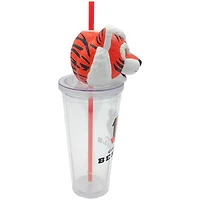 Gobelet à bec verseur Pegasus Cincinnati Bengals avec couvercle mascotte (680 ml)