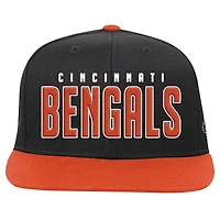 Preschool Black/Orange Cincinnati Bengals Lock Up Snapback Hat