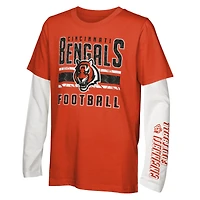 Ensemble combiné de t-shirts the Mix des Bengals Cincinnati préscolaires
