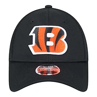 Preschool New Era Black Cincinnati Bengals Main 9FORTY Adjustable Hat