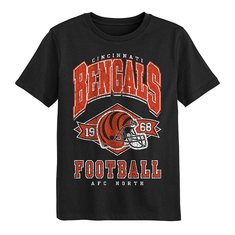 Preschool Outerstuff  Black Cincinnati Bengals Kick Off T-Shirt