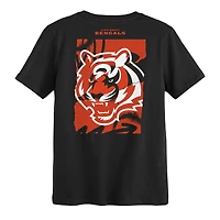 T-shirt noir « Posterize » des Bengals de Cincinnati pour enfants d'âge préscolaire