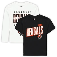 Ensemble de t-shirts « The Mix » pour enfants d'âge préscolaire Outerstuff des Bengals Cincinnati