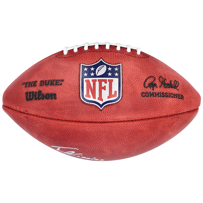 Tee Higgins Cincinnati Bengals Autographed Duke Game Football