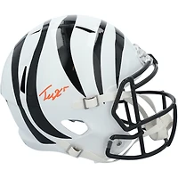 Tee Higgins Cincinnati Bengals Autographed Riddell 2022 Alternate Speed Replica Helmet