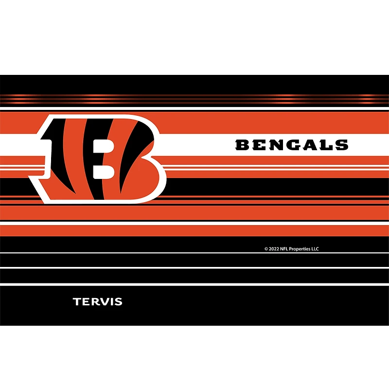 Tervis Bengals de Cincinnati 30oz. Gobelet à rayures Hype