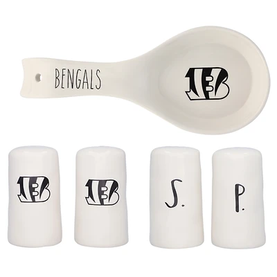 The Memory Company Cincinnati Bengals Coffret cadeau de cuisine artisanale 3 pièces