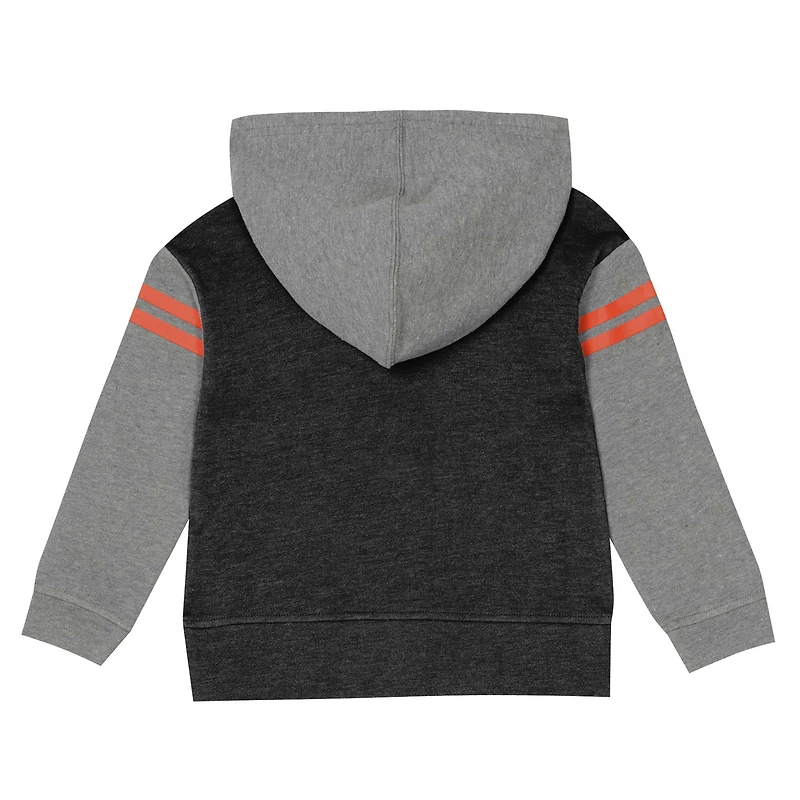 Toddler Cincinnati Bengals Club House Long Sleeve Hoodie Top and Leggings Two-Piece Set
