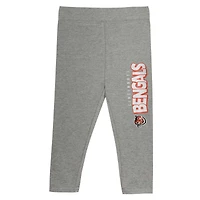 Toddler Cincinnati Bengals Club House Long Sleeve Hoodie Top and Leggings Two-Piece Set