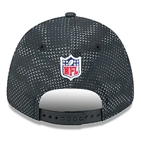 Casquette extensible à bouton-pression New Era Cincinnati Bengals 2024 NFL Sideline 9FORTY noire pour tout-petit