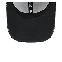 Casquette extensible à bouton-pression New Era Cincinnati Bengals 2024 NFL Sideline 9FORTY noire pour tout-petit