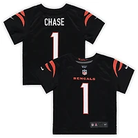 Toddler Nike Ja'Marr Chase Black Cincinnati Bengals Game Jersey