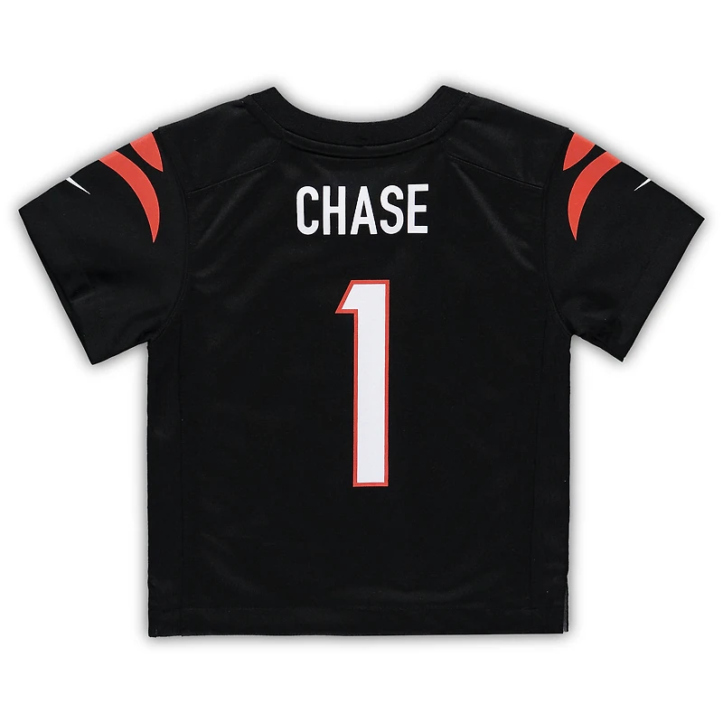 Toddler Nike Ja'Marr Chase Black Cincinnati Bengals Game Jersey