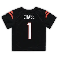 Toddler Nike Ja'Marr Chase Black Cincinnati Bengals Game Jersey