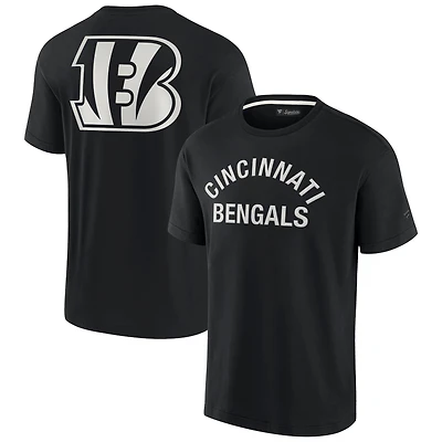 T-shirt unisexe Fanatics gris Cincinnati Bengals Elements super doux à manches courtes