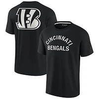 T-shirt unisexe Fanatics gris Cincinnati Bengals Elements super doux à manches courtes