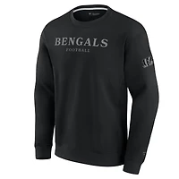 Sweat-shirt en polaire unisexe Fanatics noir Cincinnati Bengals Elements Unlimited